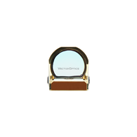 Lunette de visée holographique Vector Optics SCRD-57 Golden Finish Frenzy 1X22X26 Aut Reflex, point rouge, aluminium, étanche IPX6, pour la chasse