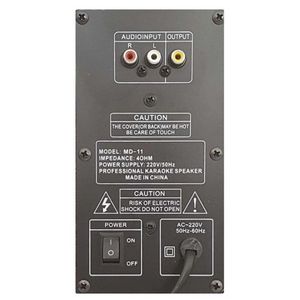 Altavoces Bluetooth Activos con Ranura para Tarjeta SD y USB, Sistema de Sonido Estéreo Portátil de 200W, Audio Profesional para Fiestas y Uso en Exteriores - Product Image 4