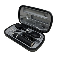 Équipement de diagnostic vétérinaire ophtalmoscope vétérinaire rétinoscope otoscope 3 en 1 avec boîte à fermeture éclair Diagnostic ophtalmologique