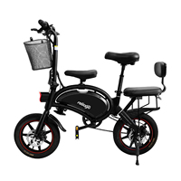 Vélo électrique à moteur central D3F 250W, cadre en acier pliable de 14 pouces, Reliago 36V 10Ah Mini E-Bike, entrepôt du Royaume-Uni