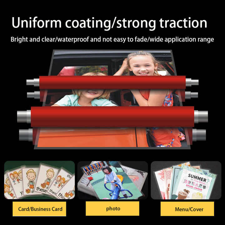 A2 Paper Photos 44cm  Hot Cold Roll Plastic Sealing Laminating Machine Laminator