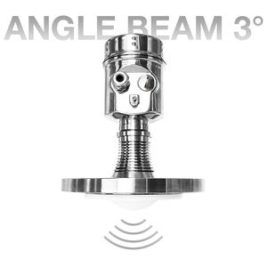 उच्च आवृत्ति गैर-संपर्क स्तर ट्रांसमीटर 80g समायोज्य आवृत्ति रडार स्तर मीटर स्तर माप विभिन्न साइलो के लिए - Product Image 2