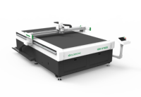 Machine de découpe à couteau vibrant pour la découpe du carton ondulé, du panneau rigide, de la mousse EVA et la transformation des boîtes colorées.