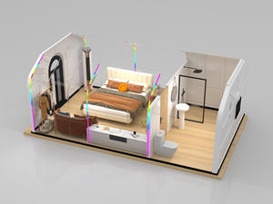 Casa <span class=keywords><strong>Burbuja</strong></span> Portátil para Uso Nocturno, Restaurante, Campamento al Aire Libre, Invierno, <span class=keywords><strong>Precio</strong></span> de Oferta - Product Image 5