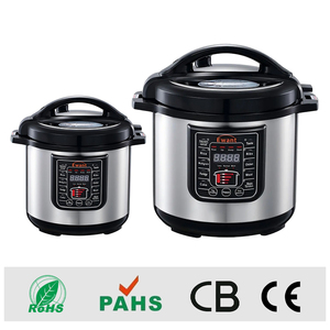 6L Ménage Multi En Acier Inoxydable <span class=keywords><strong>Crock</strong></span> <span class=keywords><strong>Pot</strong></span> Électrique Autocuiseur Électrique Grand Autocuiseur Commercial - Product Image 2