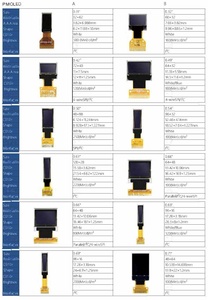 Module d'affichage OLED 0,49'' 64x32 S T7315 I2C 14 broches, écran à angle de vision complet pour l'électronique intelligente - Product Image 5