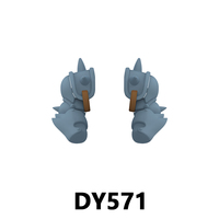 DY571-576 Vente en gros Anime Fullmetal Alchemist Mini DIY Blocs de construction éducatifs en plastique à assembler Jouet pour enfants