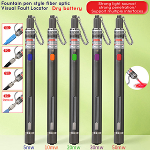 Pena Uji Serat Optik COMPTYCO AUA-G5-G50MW Sumber Cahaya Merah Detektor Titik Putus Pena <span class=keywords><strong>Laser</strong></span> <span class=keywords><strong>VFL</strong></span> 5-50km Pencari Kesalahan Visual - Product Image 2