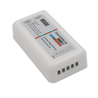 DC 12V-24V Smart Wireless RGB Strip Light Controller Écran tactile LED Gradateur avec télécommande RF à courant de sortie 6A