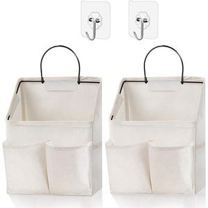 Organisateur pliable robuste à suspendre sur la porte avec poches pour le rangement et l'organisation à domicile - Product Image 1
