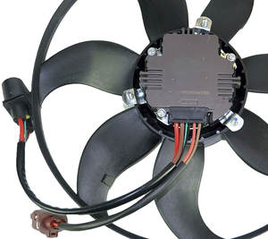 Motor de ventilador de refrigeración de radiador eléctrico para VW <span class=keywords><strong>Caddy</strong></span> Golf Jetta Passat Skoda 1K0121203AN 1K0959455N 1K0959455FJ - Product Image 3
