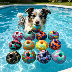 Jouets à mâcher pour animaux de compagnie en EVA perforé non toxique personnalisés OEM avec une résistance à la morsure élevée pour les mâcheurs agressifs - Product Image 4