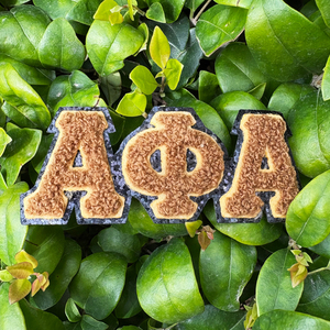 Индивидуальные нашивки с греческими буквами, вышитые на заказ, нашивки с буквами Zeta Phi Beta Sorority, нашивки из синели для одежды - Product Image 5