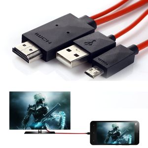 <span class=keywords><strong>MHL</strong></span> Micro USB vers <span class=keywords><strong>HDMI</strong></span> 1080P HDTV Câble <span class=keywords><strong>Adaptateur</strong></span> Pour Samsung Galaxy S5 S4 Note 3 2 - Product Image 3