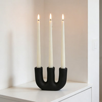 Minimalistischer Moderner Wohnzimmer-Tischdekoration Kerzenständer Romantischer Keramik-Kerzenhalter