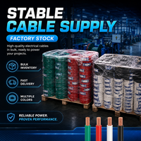 Câble en cuivre étamé flexible commercial multi-AWG avec gaine en PVC pour le câblage des armoires de commande de machines d'emballage