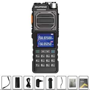 Walkie Talkie Baofeng Uv-25l con Pantalla a Color de 1.77 Pulgadas, 136-174mhz 400-480mhz, Radio Táctica para Exteriores con Cargador Tipo C - Product Image 3