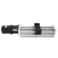 Vis à billes Hanpose HPA90 Rail de guidage à glissière Module de mouvement 300 mm Moteur pas à pas Nema 23 Kit de routeur pour fraiseuse CNC