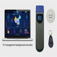 Nouveau système de patrouille de sécurité avec étiquettes, construction métallique, conception résistante aux intempéries, communication USB pour points de contrôle de sécurité