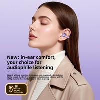 Écouteurs TWS Q79pro OWS à clipser, casque sans fil à conduction aérienne V6.0, appels HD ENC, affichage numérique, écouteurs sportifs à oreille ouverte
