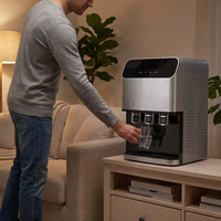 Système de filtre à eau par osmose inverse refroidisseur purificateur distributeur De Agua compresseur refroidissement distributeur d'eau chaude froide chaude