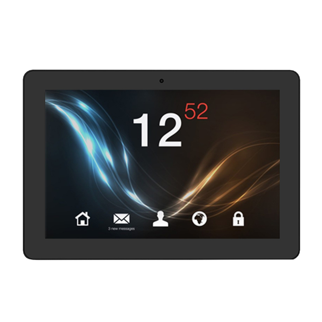 OEM Wall-Mounted 10.1 Inch Touch Screen Smart Meeting Home Panel RJ45 Android Tablet Smart Panel with Light Bar