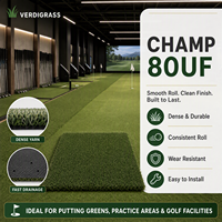 Gazon artificiel pour putting green, dense, durable, résistant à l'usure, facile à installer, drainage rapide