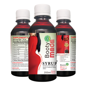 Özel etiket ganimet <span class=keywords><strong>Maca</strong></span> şurubu güçlü kaldırma etkisi kalça ve büyük popo ile doğal ganimet güzellik - Product Image 6