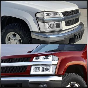 Kit de phares avant de voiture de style projecteur, phares LED automatiques, feux de jour DRL, ensemble de remplacement pour Chevrolet Colorado 2004-2012 - Product Image 2
