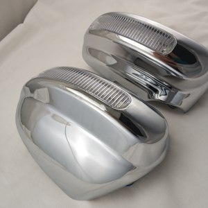 Vente flash MARCAN, couvre-rétroviseurs latéraux de voiture en ABS chromé de luxe avec garniture LED pour les modèles 2006-2016, 8185 - Product Image 2