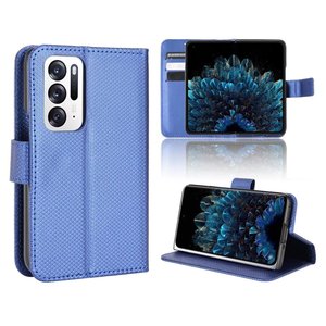 Funda abatible de cuero PU con patró<span class=keywords><strong>n</strong></span> de diamante para <span class=keywords><strong>OPPO</strong></span> Find <span class=keywords><strong>N</strong></span>, Cartera de lujo - Product Image 1