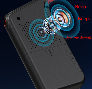 Xách tay Độ chính xác cao phân tích khí mới thổi không khí tính năng cho say rượu lái xe phát hiện độ chính xác cao rượu Tester - Product Image 4