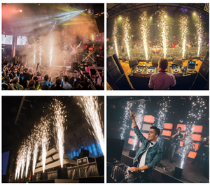 الأكثر مبيعاً إضاءة مسرح دي جي أشعل نار ألعاب نارية إلكترونية داخلية آلة شرارة باردة لحفلات الزفاف الوهم الرقمي - Product Image 5