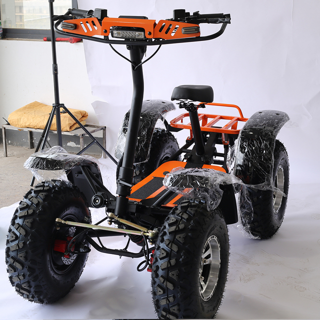 Powerful 4 Wheel Electric Scooter for Outdoor Use