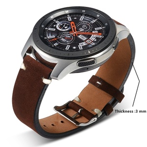 <span class=keywords><strong>Cinturino</strong></span> per orologio da uomo in <span class=keywords><strong>pelle</strong></span> scamosciata fatto a mano da donna <span class=keywords><strong>verde</strong></span> caffè 20mm 21mm cinturini per orologi in <span class=keywords><strong>pelle</strong></span> opaca - Product Image 2