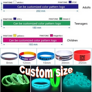Récent bracelet en silicone personnalisable <span class=keywords><strong>de</strong></span> style best-seller pour Noël - Product Image 5