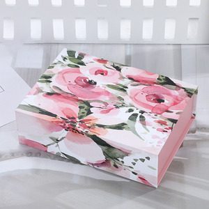 In màu tùy chỉnh thương hiệu đám cưới cô dâu gói quà Tặng hộp giấy gấp từ hộp các tông Hộp quà tặng ngày của giáo viên - Product Image 3