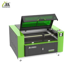 Cnc CO2 lazer kesme makinesi 1390 80 ila 130w dört tarafı yükleme ametal kesme tabela gravür