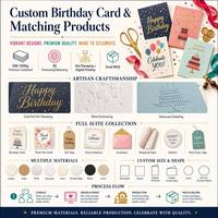 Lot de 4 mini-porte-cartes en carton durable pour cartes-cadeaux d'anniversaire, cartes de remerciement pour enseignants/employés