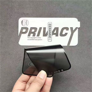 Film d'écran souple <span class=keywords><strong>incassable</strong></span> sans espionnage pour iPhones 11/<span class=keywords><strong>XR</strong></span>/15 Pro Max Film en céramique protecteur d'écran anti-espion clair/mat - Product Image 2