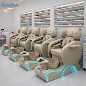 Salon Furniture Luxury Electric Pipeless Jet <strong>Pedicure</strong> <strong>Chair</strong> with Massage Function - Product Image 1