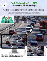 Sistema de Cámara para Remolque con DVR Móvil de 8 Canales Seemetech, Dispositivo de Estacionamiento con 4G, WIFI, GPS, Caja Negra, Grabador de Video para Auto