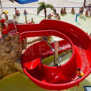 Glissière d'eau en fibre de verre, équipement de jeu pour <span class=keywords><strong>piscine</strong></span> privée de haute qualité - Product Image 4