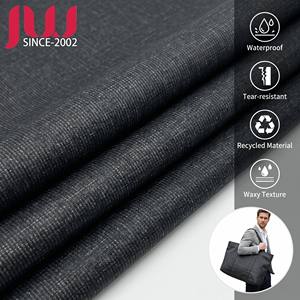 Tissu recyclé GRS 400D de qualité supérieure, finition mate cirée, motif à carreaux mélangé, pour sacs fourre-tout de créateurs, sacs de voyage de luxe - Product Image 1