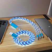 Cable de Datos USB 2.0 Azul de 1m, Material ABS, para Videojuegos, Gran Venta