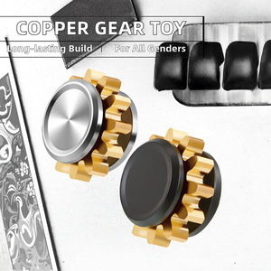 Mini Engranaje de Latón Metálico Sólido, Juguete EDC, Nuevo Engranaje de Cobre, Spinner Metálico Pequeño con Rodamiento de Acero - Product Image 2