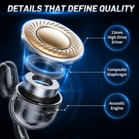 Écouteurs Open-Ear Direct Usine, Moteur Acoustique Haute Fidélité V6.0, Vente en Gros, Personnalisables, Application de Marque pour B2B