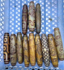 100mm Big Natural Yellow Agate Men Handmade Tibetan Dzi Beads Hand String Barrel <strong>Rosary</strong> <strong>Prayer</strong> <strong>for</strong> Jewelry Making