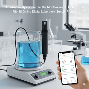 Simultaan verbonden Modbus HA online luchtkwaliteitssensor digitale vochtigheidssensoren CO2-sensoren 2%RH PH EC zoutgehalte TDS waterkwaliteit - Product Image 4