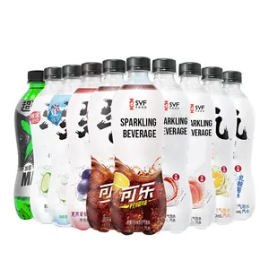 Bevanda analcolica cinese per la salute 500ml bevanda gassata senza zucchero al gusto di frutta acqua frizzante
